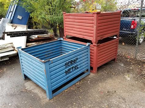 who furnishishes scrap metal drop boxes|metal scrap bins near me.